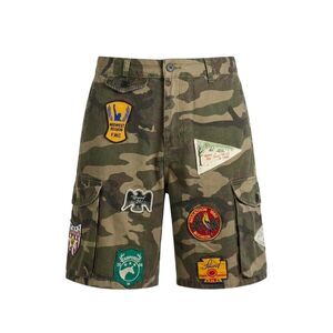 Found Green Shorts - Cargo Shorts Men